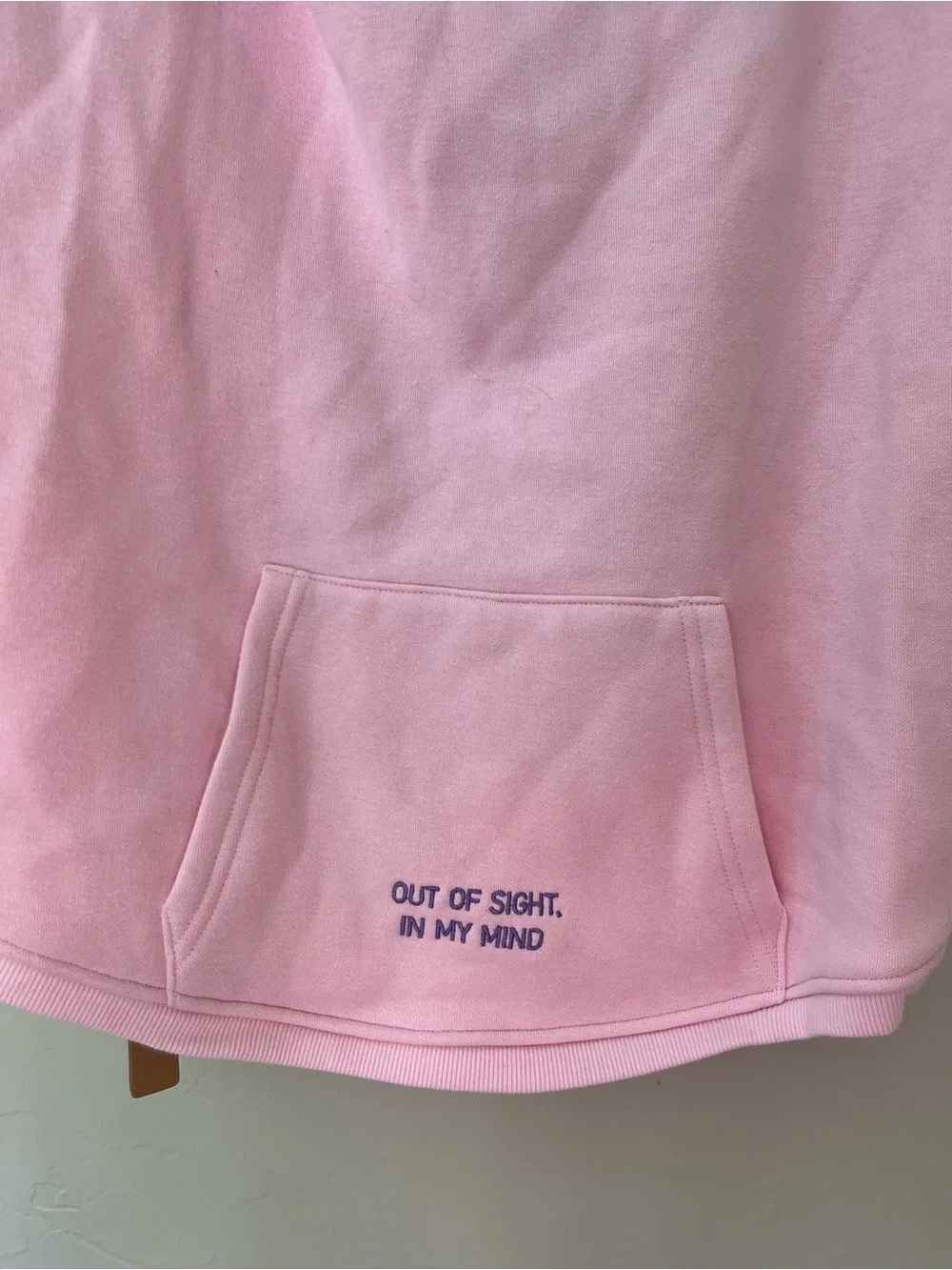 SKIMS PET HOODIE COTTON FLEECE BABY PINK OUT OF SIGHT IN MY MIND 2X 45-60lb